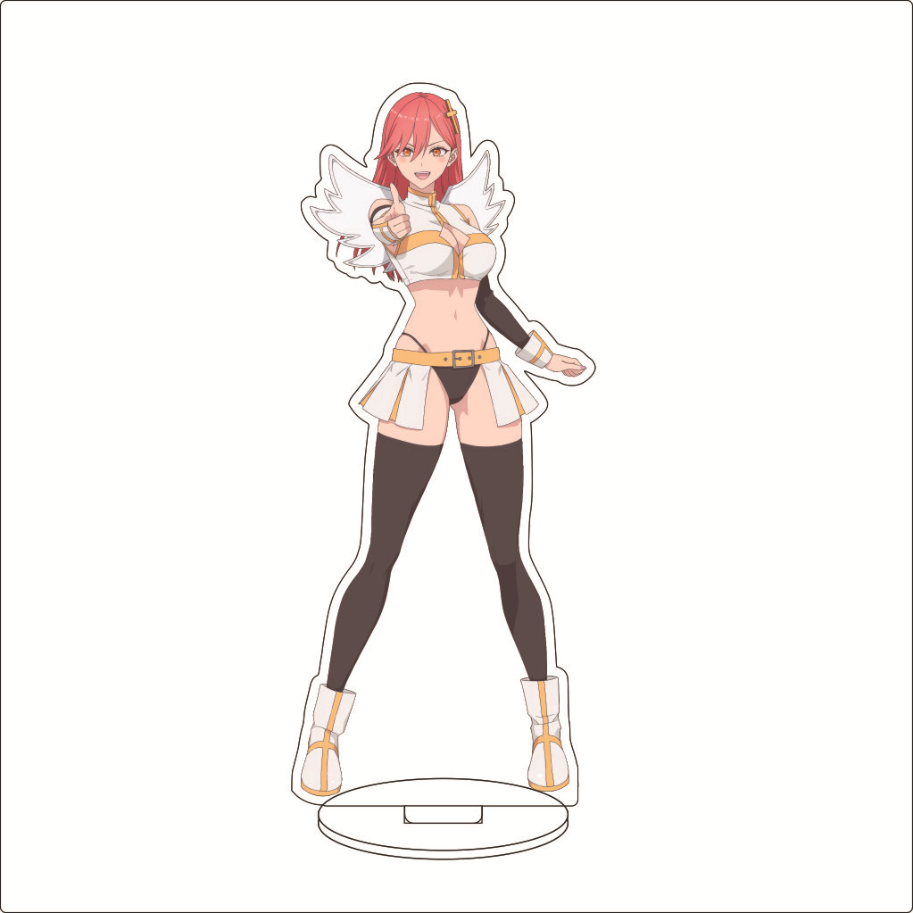 16CM Anime 2.5 Jigen no Ririsa - Figma Stand Set ulasan dan harga