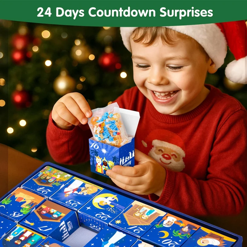 Kotak Hadiah Kalender Advent N - Building Block Mini ulasan dan harga