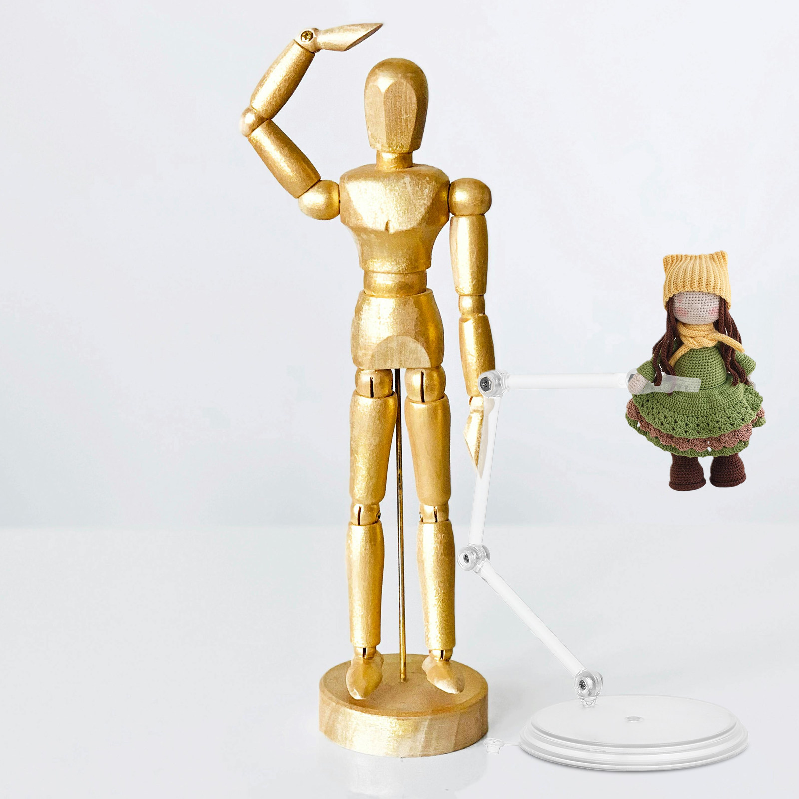 3 Buah Penyangga Figur Aksi ya - Action Figure Stand ulasan dan harga