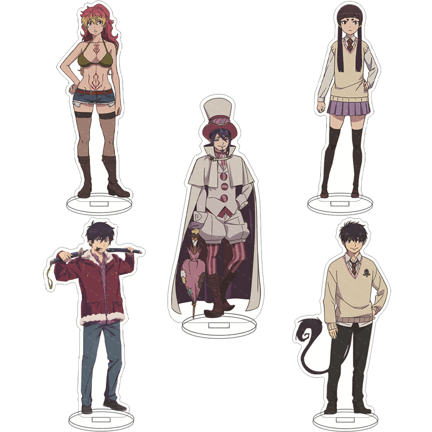 16CM Figur Akrilik Anime Blue  - Figma Stand Set ulasan dan harga