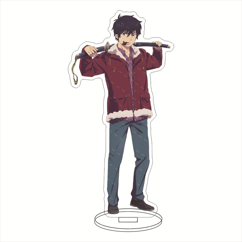 16CM Figur Akrilik Anime Blue  - Figma Stand Set ulasan dan harga