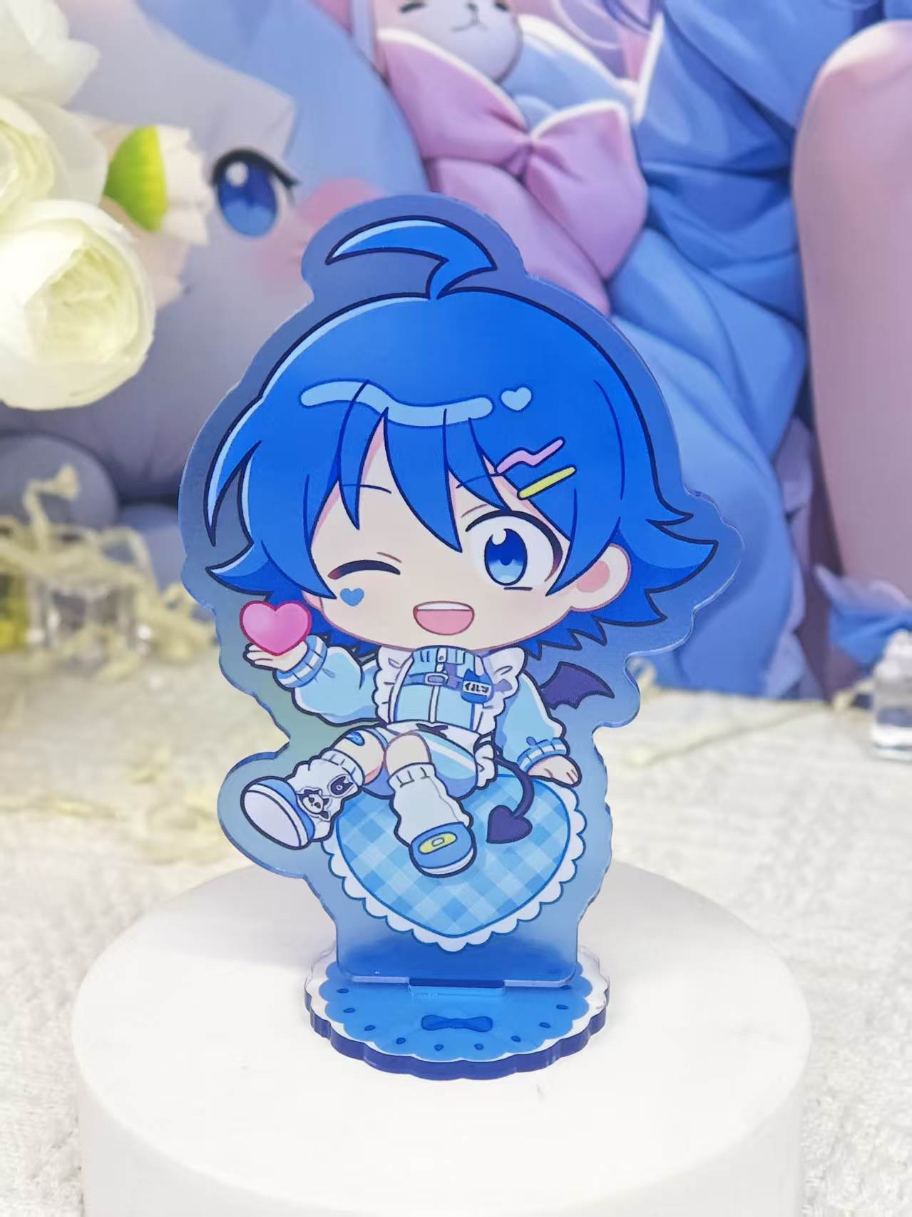 Set Figur Akrilik Gaya Pelayan - Figma Stand Set ulasan dan harga